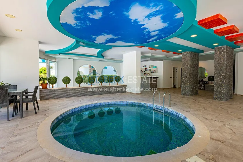 Квартира в Махмутларе меблированная, 3 спальни в комфортабельном комплексе 8 