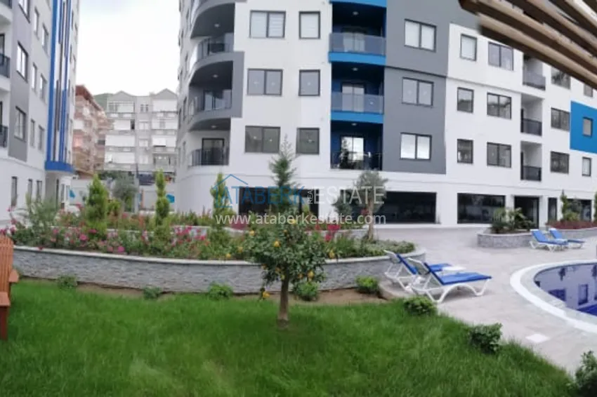 Квартира в Алании с чистовой отделкой, в районе пляжа Клеопатра 9 