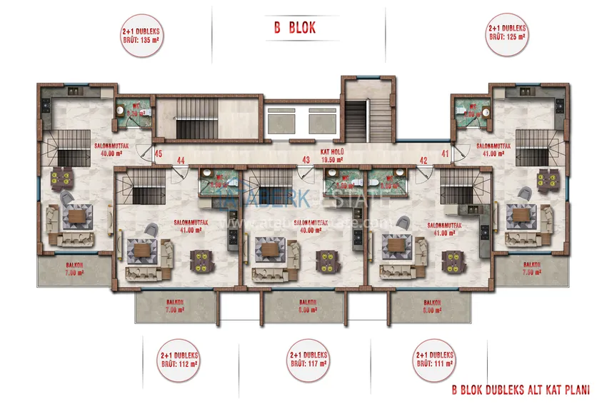 Купить дешево Новый проект жилого комплекса в Авсалларе – спец предложение для инвесторов  4 