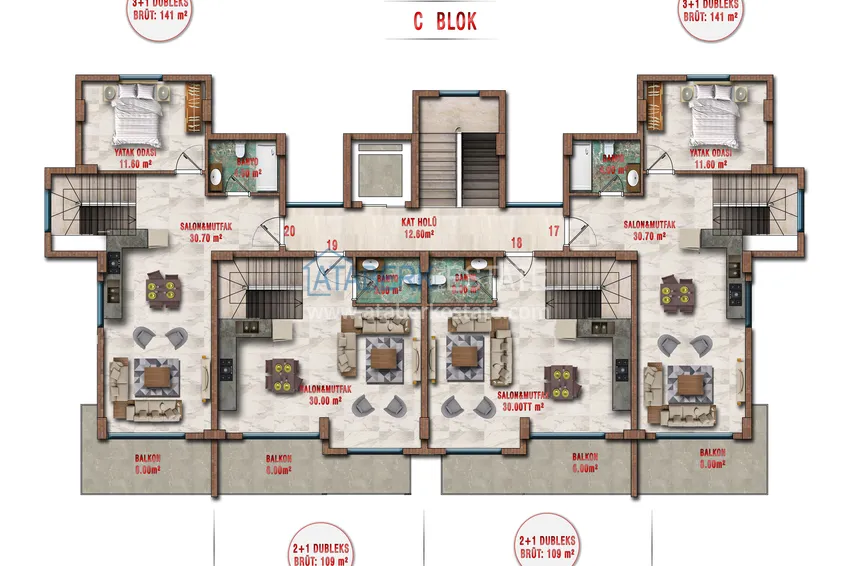Купить дешево Новый проект жилого комплекса в Авсалларе – спец предложение для инвесторов  7 