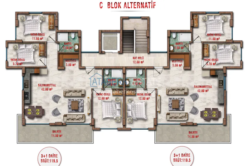 Купить дешево Новый проект жилого комплекса в Авсалларе – спец предложение для инвесторов  9 