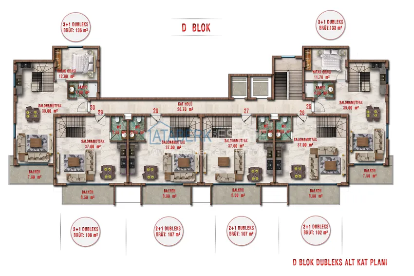 Купить дешево Новый проект жилого комплекса в Авсалларе – спец предложение для инвесторов  11 