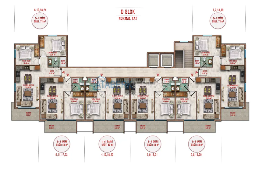 Купить дешево Новый проект жилого комплекса в Авсалларе – спец предложение для инвесторов  13 