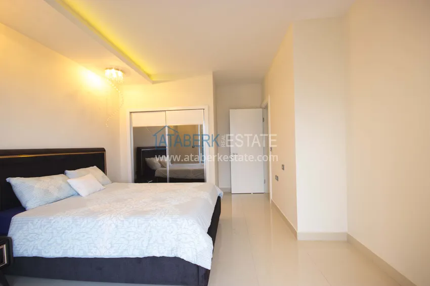 Приобрести Дуплекс в Махмутларе меблированный с видовыми характеристиками  5 