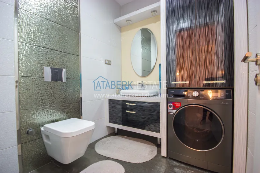 Приобрести Дуплекс в Махмутларе меблированный с видовыми характеристиками  20 