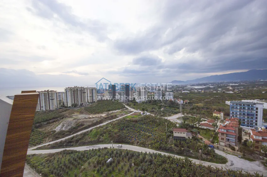 Приобрести Дуплекс в Махмутларе меблированный с видовыми характеристиками  24 