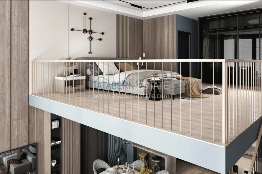 Приобрести Впечатляющий модный проект жилого комплекса в Махмутларе 12 