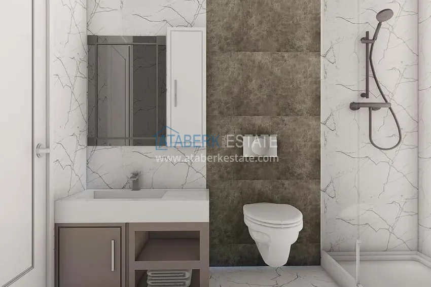 Приобрести Новый проект жилого комплекса в центре Алании в двух шагах от пляжа 6 