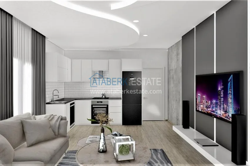 Приобрести Новый проект жилого комплекса в центре Алании в двух шагах от пляжа 1 