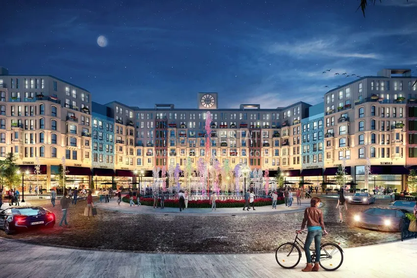 Квартиры и коммерческая недвижимость в Стамбуле, район Эсенюрт в новом элитном жилом комплексе 1