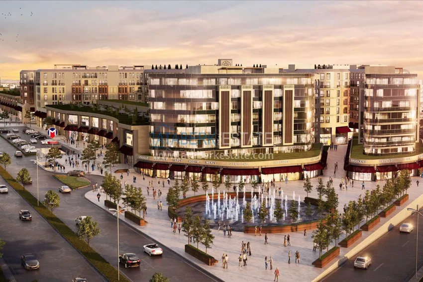 Квартиры и коммерческая недвижимость в Стамбуле, район Эсенюрт в новом элитном жилом комплексе 2