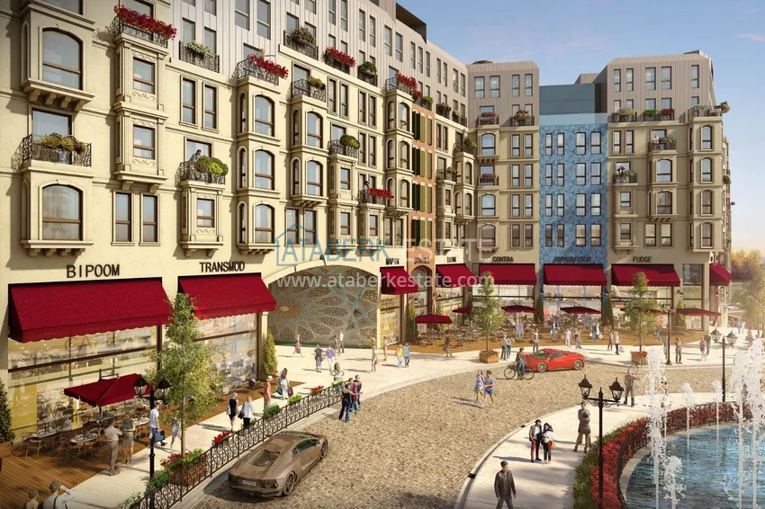 Квартиры и коммерческая недвижимость в Стамбуле, район Эсенюрт в новом элитном жилом комплексе 3