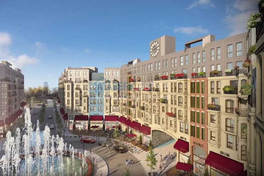 Квартиры и коммерческая недвижимость в Стамбуле, район Эсенюрт в новом элитном жилом комплексе 5