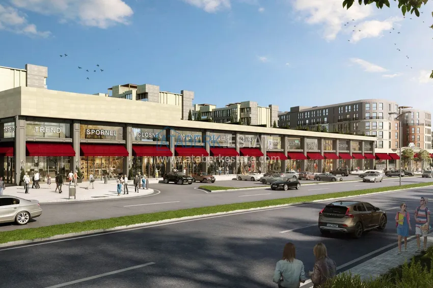 Квартиры и коммерческая недвижимость в Стамбуле, район Эсенюрт в новом элитном жилом комплексе 6