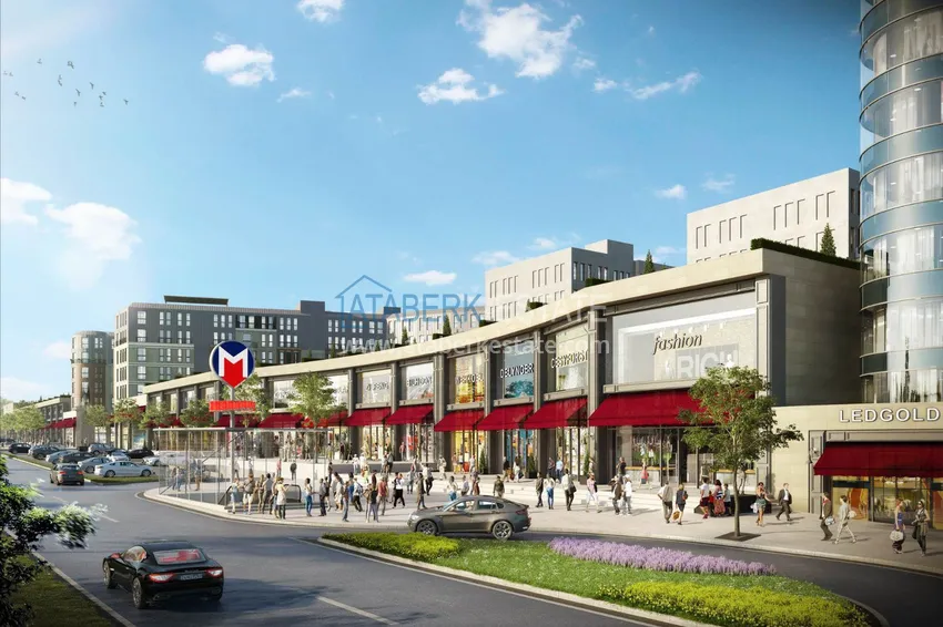 Квартиры и коммерческая недвижимость в Стамбуле, район Эсенюрт в новом элитном жилом комплексе 7