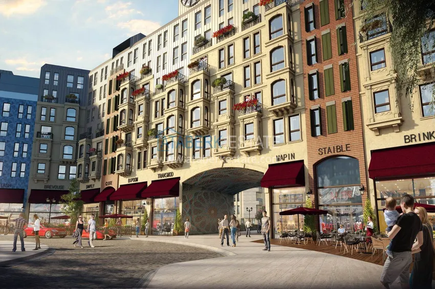 Квартиры и коммерческая недвижимость в Стамбуле, район Эсенюрт в новом элитном жилом комплексе 8