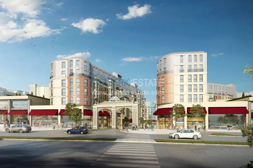 Квартиры и коммерческая недвижимость в Стамбуле, район Эсенюрт в новом элитном жилом комплексе 17