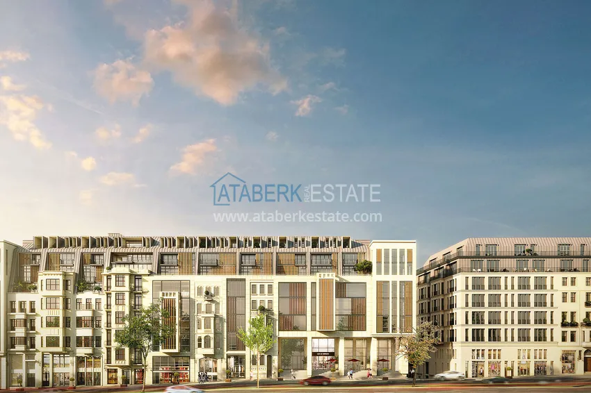 Апартаменты класса люкс и коммерческая недвижимость в Стамбуле, район Таксим с возможностью получения гражданства 12 