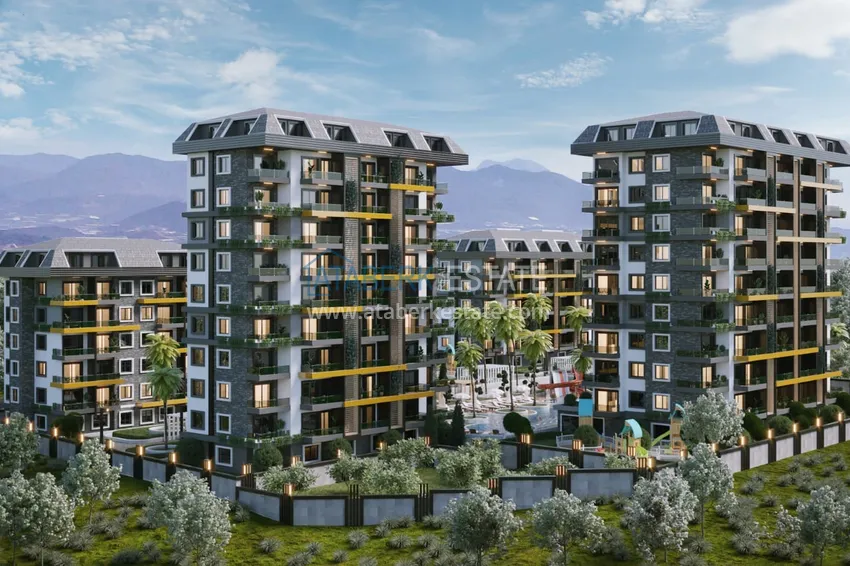 Новый проект жилого комплекса в Авсалларе – спец предложение для инвесторов  3 