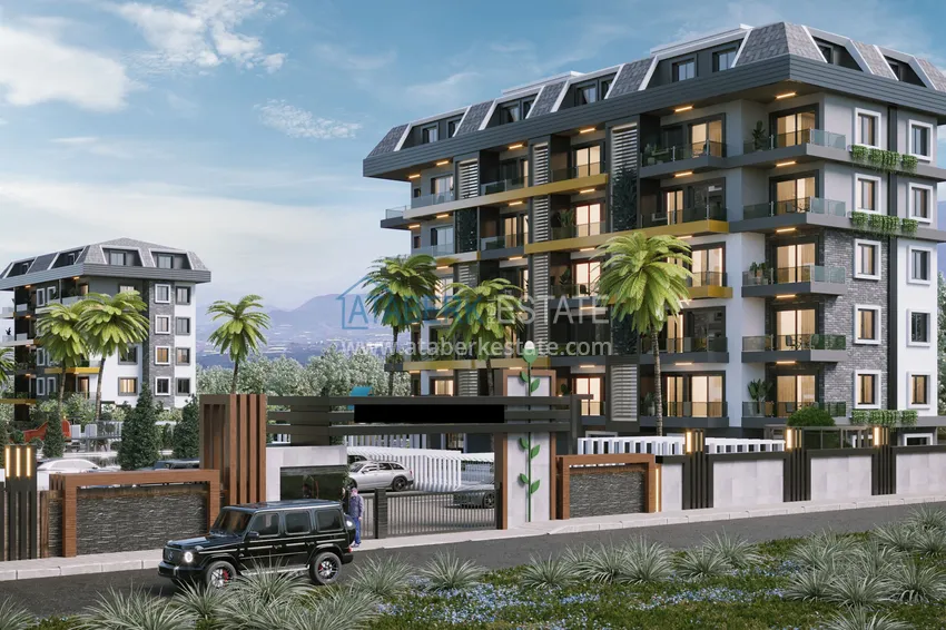 Новый проект жилого комплекса в Авсалларе – спец предложение для инвесторов  4 