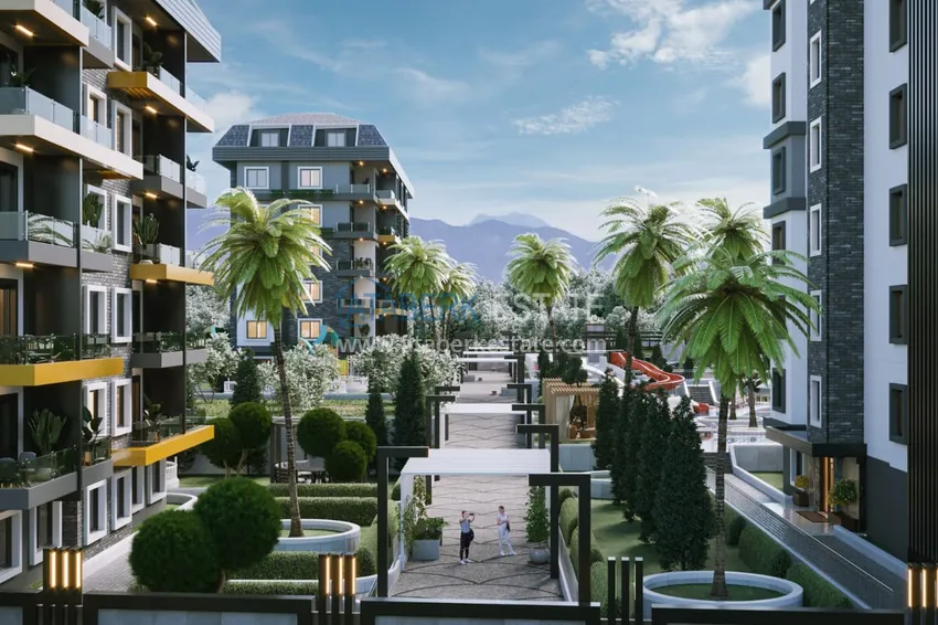 Новый проект жилого комплекса в Авсалларе – спец предложение для инвесторов  17 