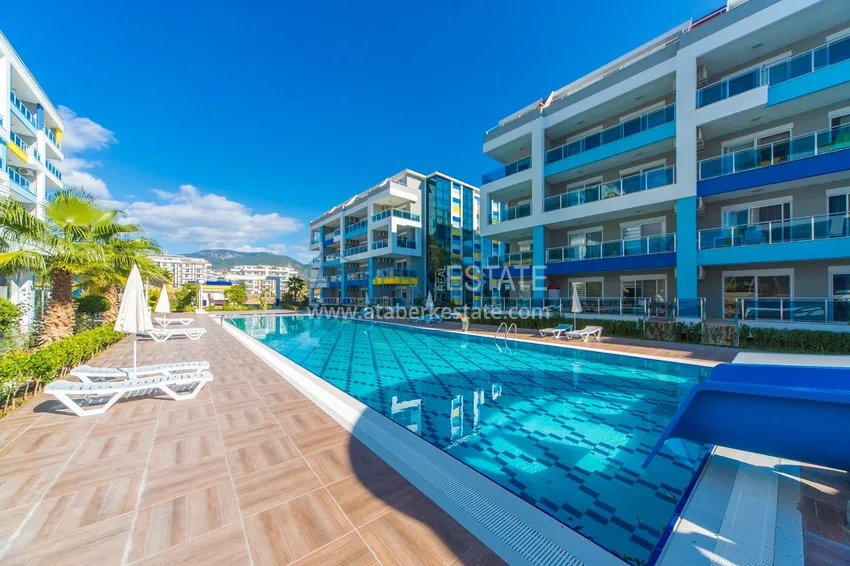 Квартира в Кестеле двухкомнатная с видом на море в эксклюзивном комплексе 11 