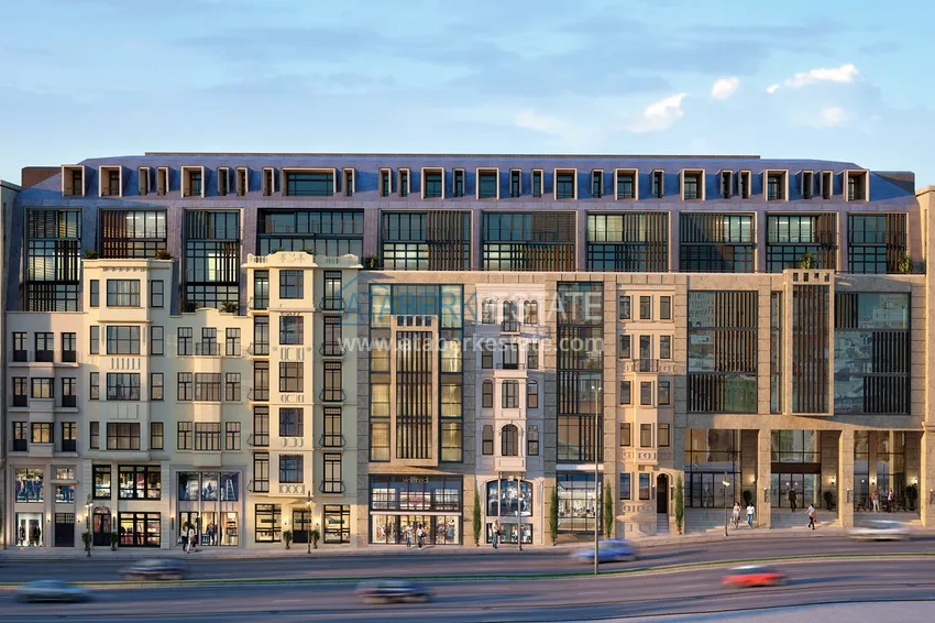 Апартаменты класса люкс и коммерческая недвижимость в Стамбуле, район Таксим с возможностью получения гражданства 17 