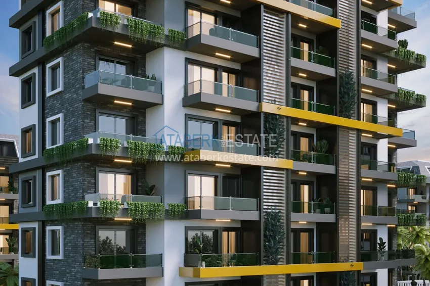Новый проект жилого комплекса в Авсалларе – спец предложение для инвесторов  22 
