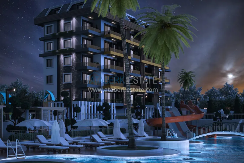 Новый проект жилого комплекса в Авсалларе – спец предложение для инвесторов  24 