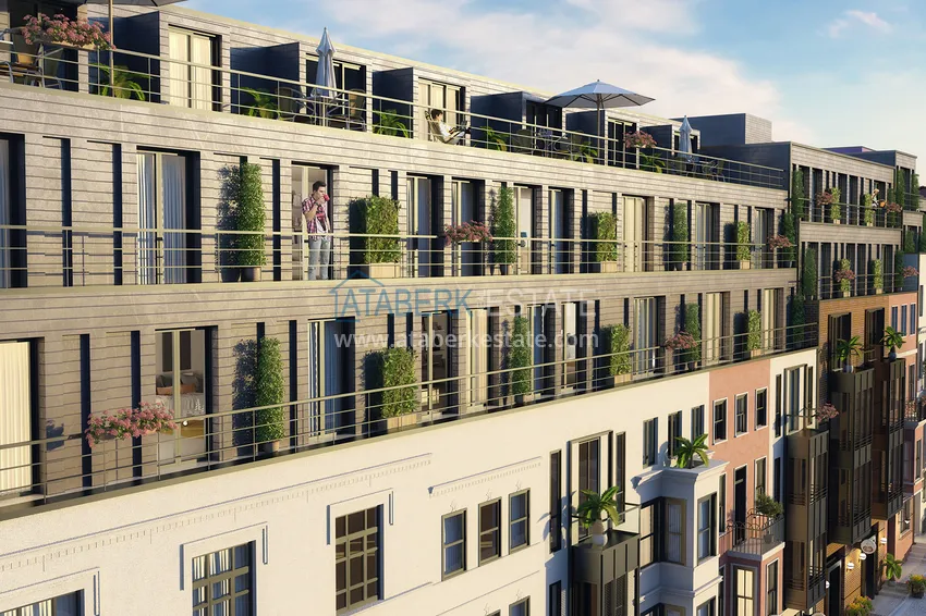 Апартаменты класса люкс и коммерческая недвижимость в Стамбуле, район Таксим с возможностью получения гражданства 21 