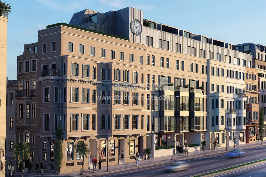 Апартаменты класса люкс и коммерческая недвижимость в Стамбуле, район Таксим с возможностью получения гражданства 1 