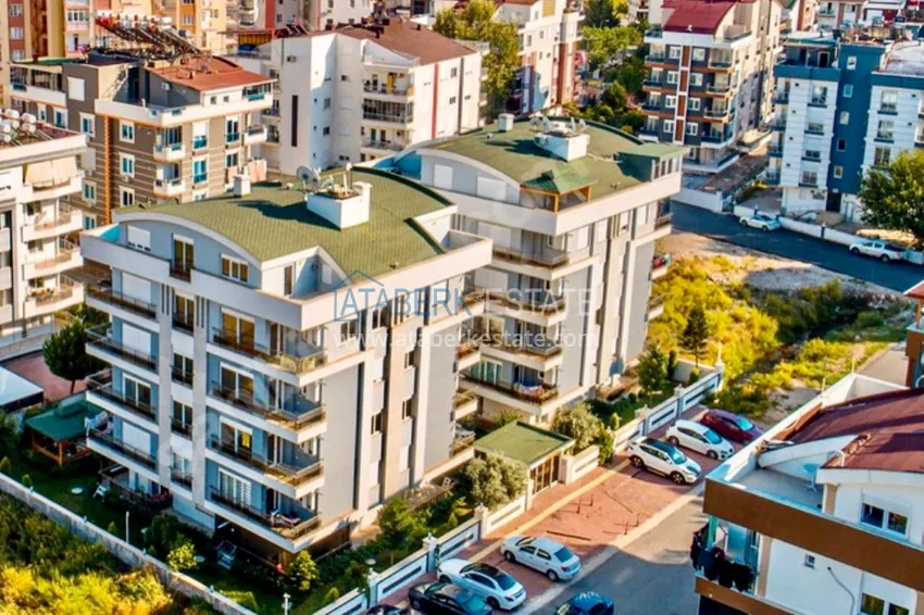 Квартира в Анталии, район Коньяалты с газовым отоплением от собственника 1 