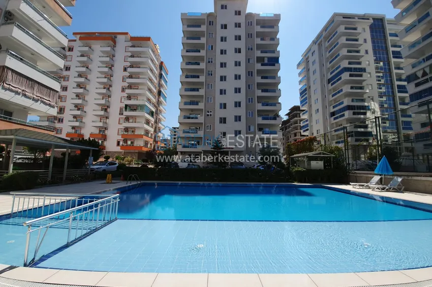 Квартира в Махмутларе с отдельной кухней и видом на море  2 