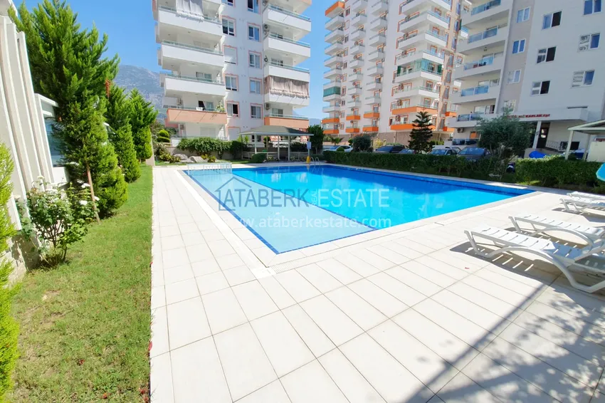 Квартира в Махмутларе с отдельной кухней и видом на море  3 