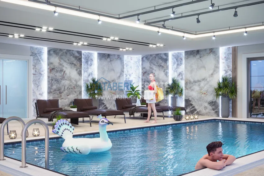 Новый проект жилого комплекса в Авсалларе – спец предложение для инвесторов  31 