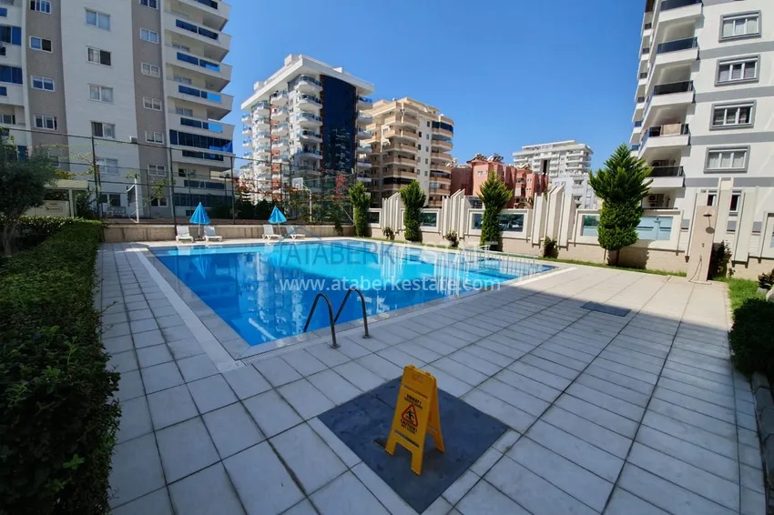 Квартира в Махмутларе с отдельной кухней и видом на море  4 