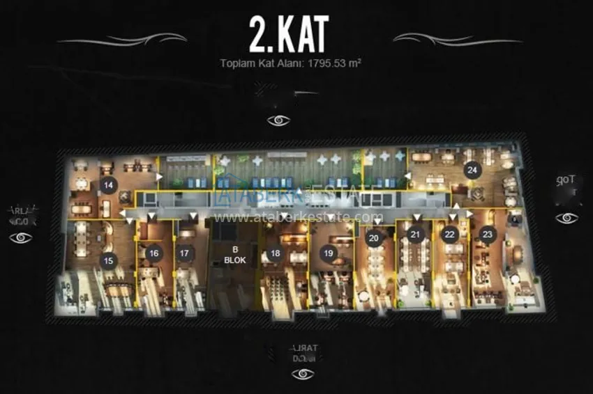 Купить дешево Апартаменты класса люкс и коммерческая недвижимость в Стамбуле, район Таксим с возможностью получения гражданства 2 