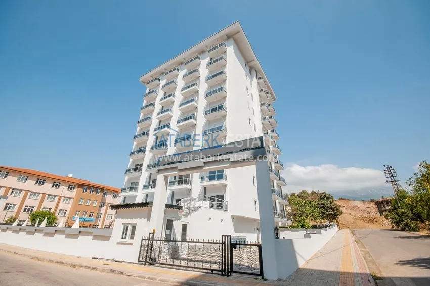 Квартира в Махмутларе с чистовой отделкой в молодом комплексе  3 