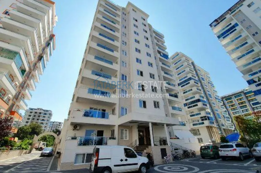 Квартира в Махмутларе с отдельной кухней и видом на море  5 