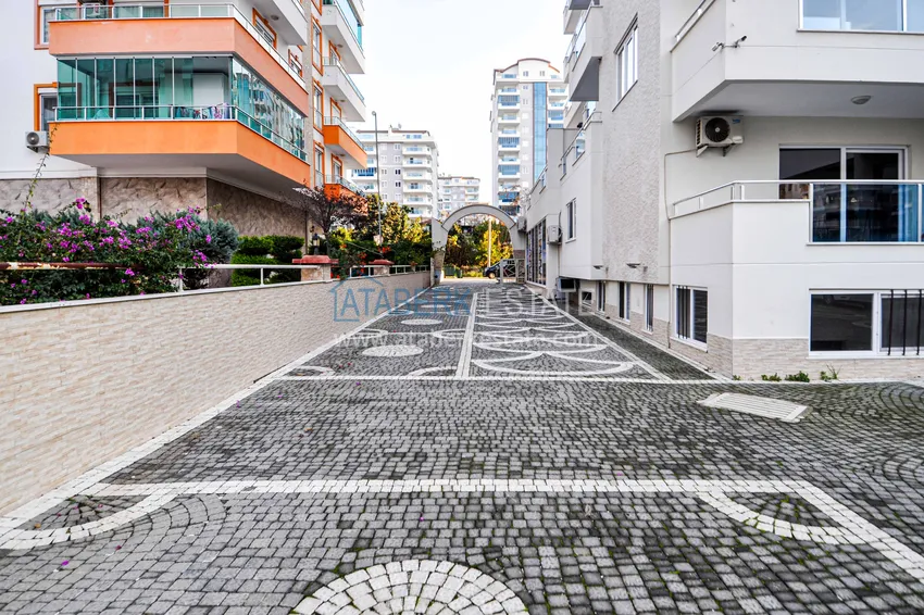 Квартира в Махмутларе с отдельной кухней и видом на море  6 