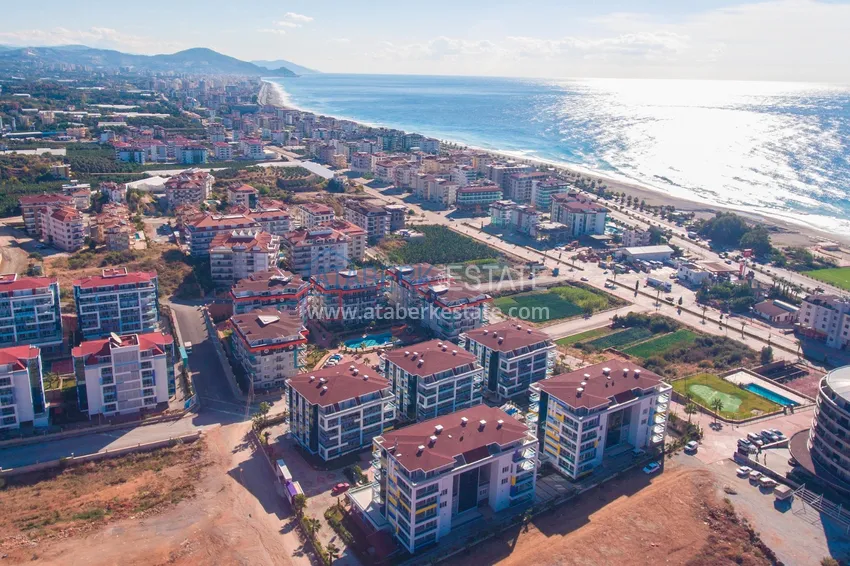 Квартира в Кестеле двухкомнатная с видом на море в эксклюзивном комплексе 4 