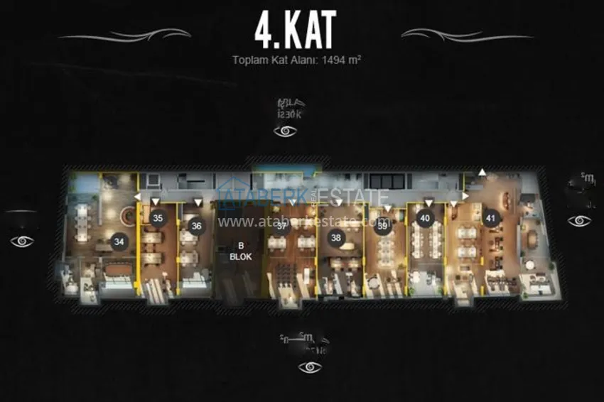 Купить дешево Апартаменты класса люкс и коммерческая недвижимость в Стамбуле, район Таксим с возможностью получения гражданства 4 