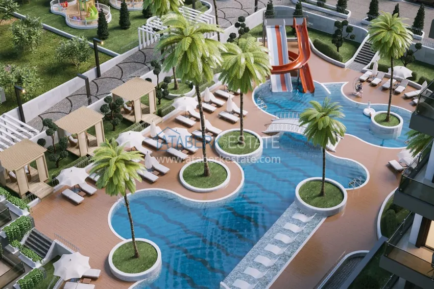 Новый проект жилого комплекса в Авсалларе – спец предложение для инвесторов  12 