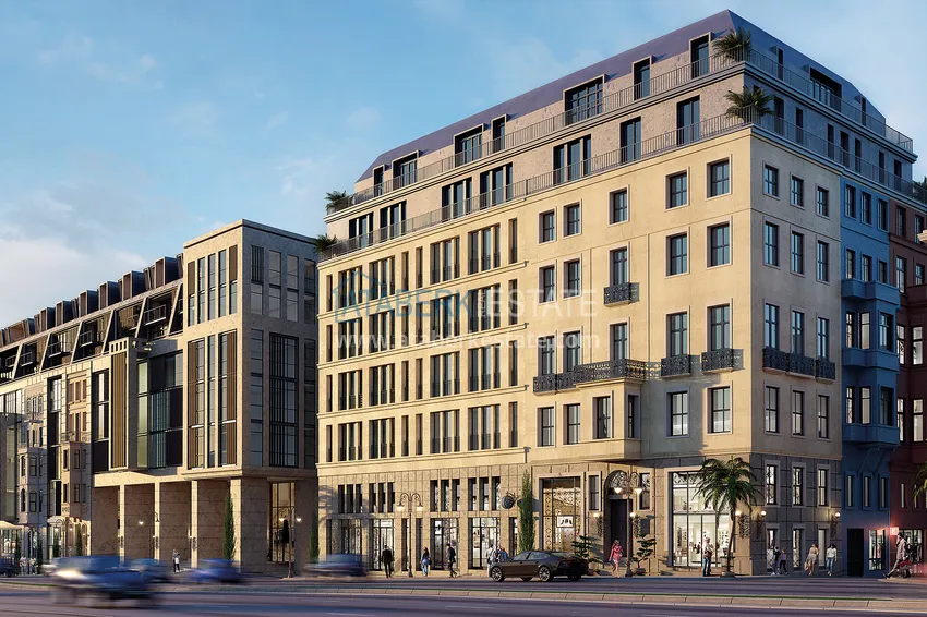 Апартаменты класса люкс и коммерческая недвижимость в Стамбуле, район Таксим с возможностью получения гражданства 7 