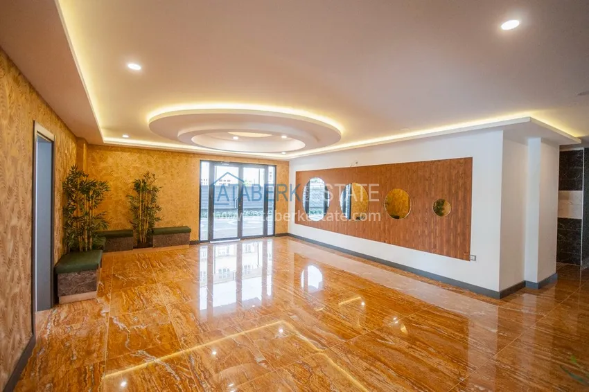 Квартира в Махмутларе с чистовой отделкой в молодом комплексе  5 