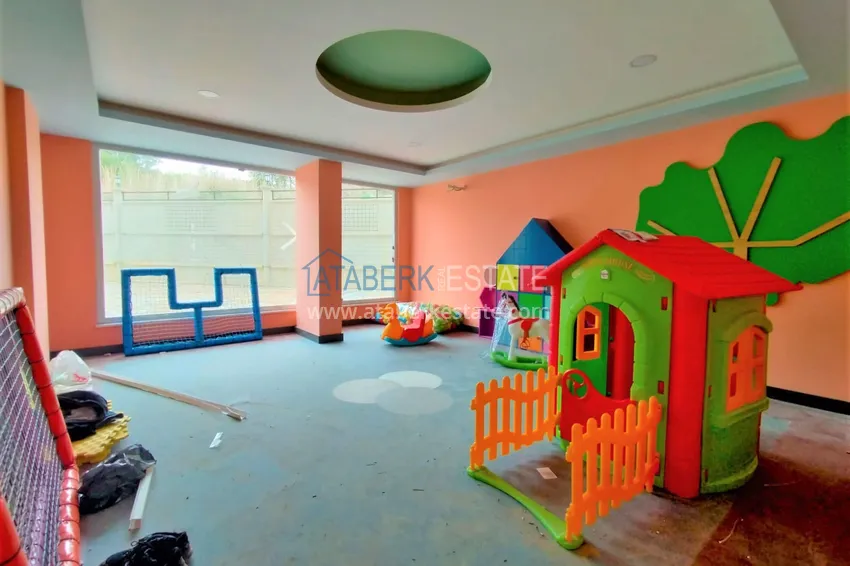 Квартира в Авсалларе с чистовой отделкой в новом жилом комплексе 6 