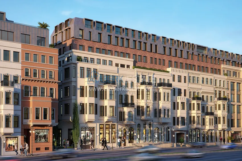 Апартаменты класса люкс и коммерческая недвижимость в Стамбуле, район Таксим с возможностью получения гражданства 9 