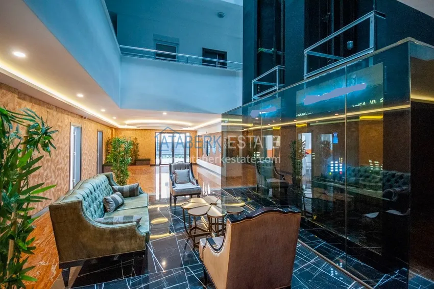 Квартира в Махмутларе с чистовой отделкой в молодом комплексе  7 