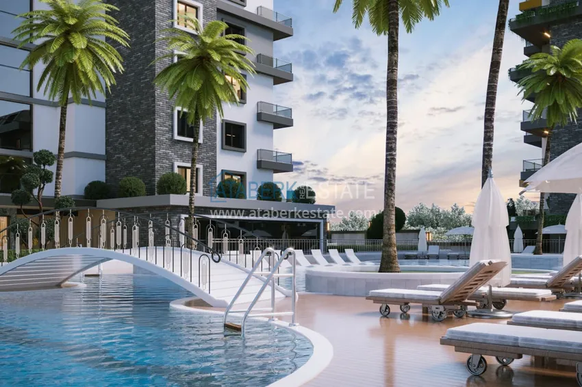 Новый проект жилого комплекса в Авсалларе – спец предложение для инвесторов  14 