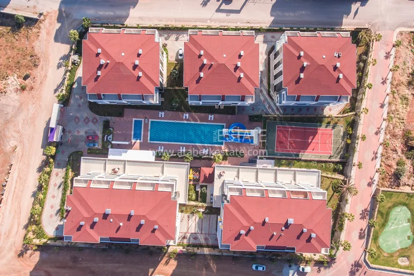 Квартира в Кестеле двухкомнатная с видом на море в эксклюзивном комплексе 8 